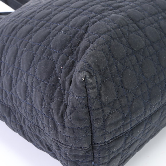 Christian Dior Cannage Tote Bag Navy - Picture 7 of 15